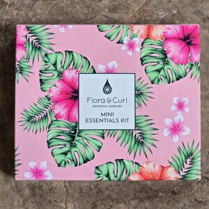 Flora & Curl Mini Essentials Curl Kit - 5 Pieces - New